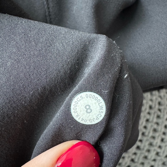 Lululemon on the fly jogger luxtreme black sz 8 - Picture 5 of 9